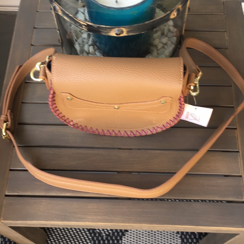 Danielle Nicole Taupe Clover Crossbody